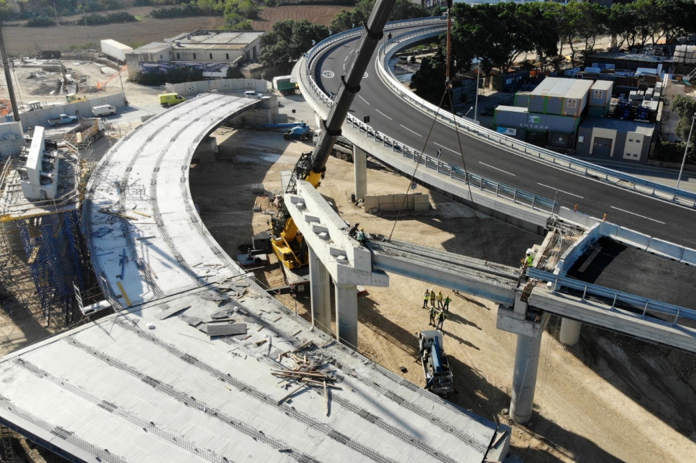 Sal-aħħar ta' Jannar li ġej se jinfetħu żewġ flyovers oħra fil-Marsa