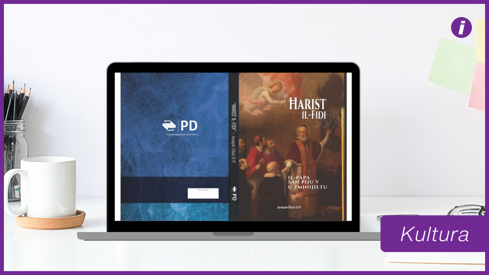 Ħarist il-Fidi: Il-Papa San Piju V u Żminijietu — Ktieb ġdid dwar il-Papa Piju V, Benefattur tal-Gżejjer Maltin