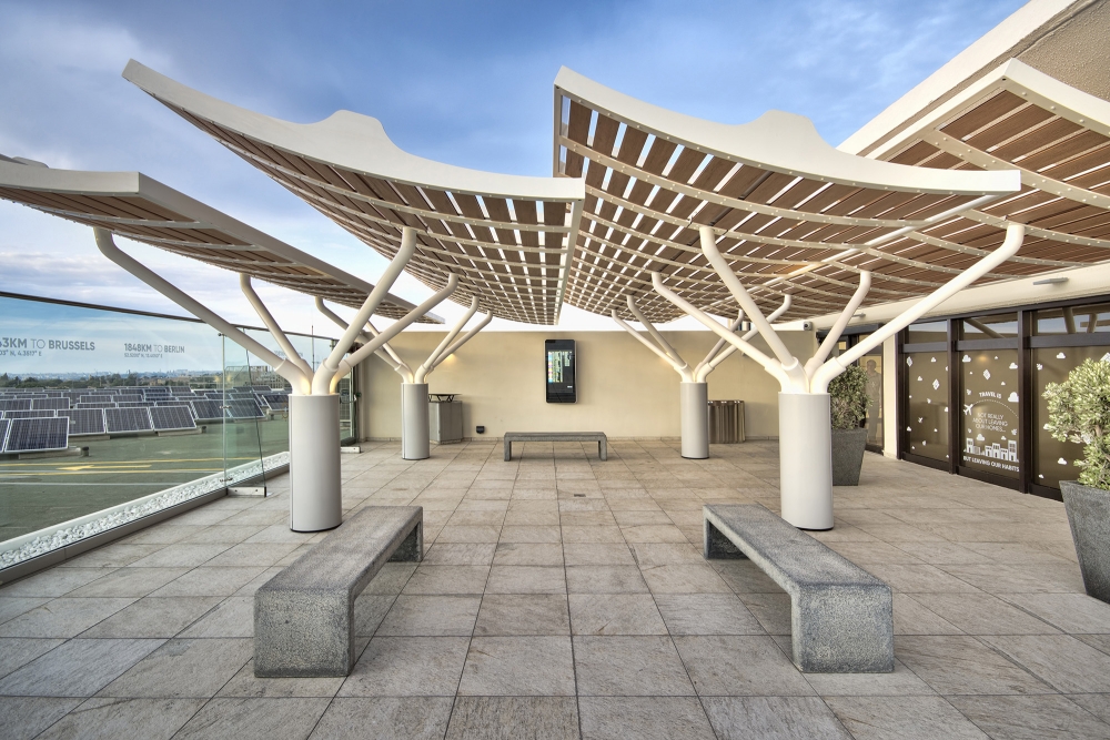 Dehra ġdida għall-observation deck tal-ajruport