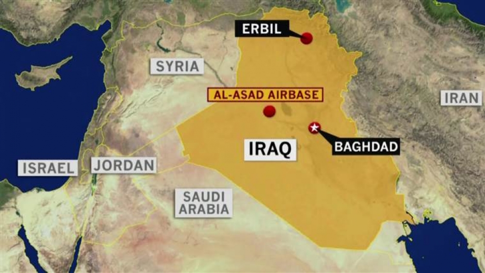 L-Iran jirritalja u jattakka bil-missili żewġ bażijiet militari Amerikani