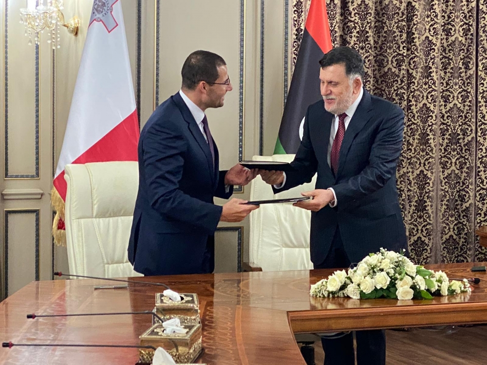 Malta u l-Libja jaqblu li jitwaqqfu żewġ ċentri li jaħdmu kontra t-traffikar uman