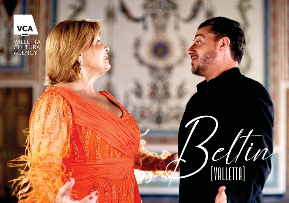 Mary Spiteri u Ludwig Galea b'diska uffiċjali dwar il-Belt Valletta u l-Beltin