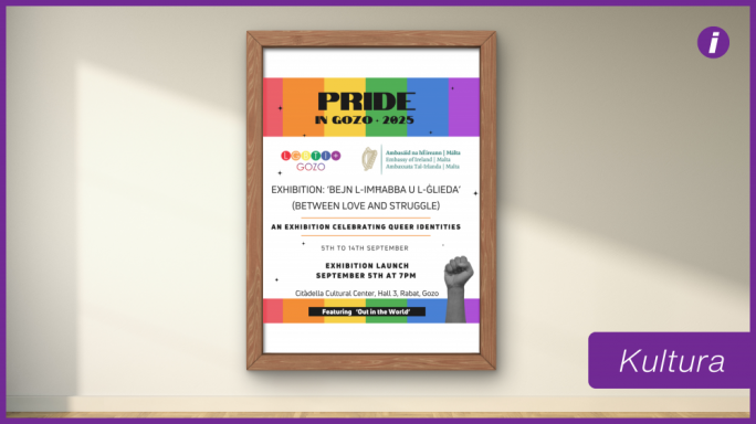 Gozo Pride 2025 tiftaħ b’“Bejn l-Imħabba u l-Ġlieda” — “Between Love and Struggle”