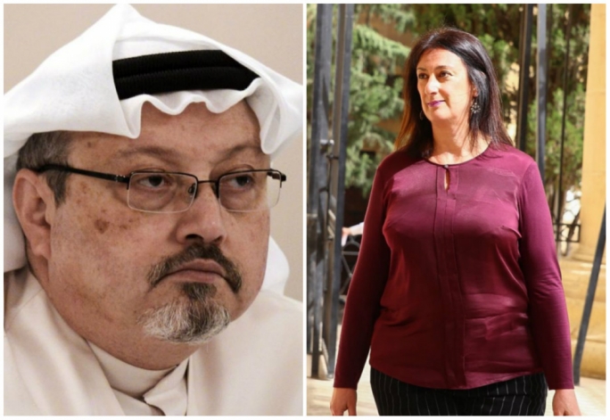 Jamal Khashoggi u Daphne Caruana Galizia