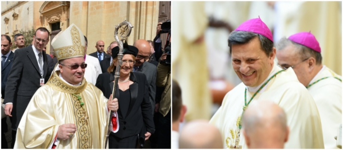 L-Arċisqof u l-Isqof ta' Għawdex