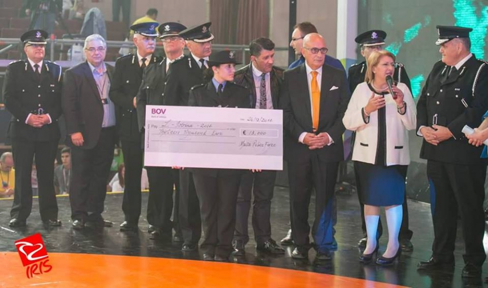 il-Korp tal-Pulizija jagħti donazzjoni lil  L-istrina