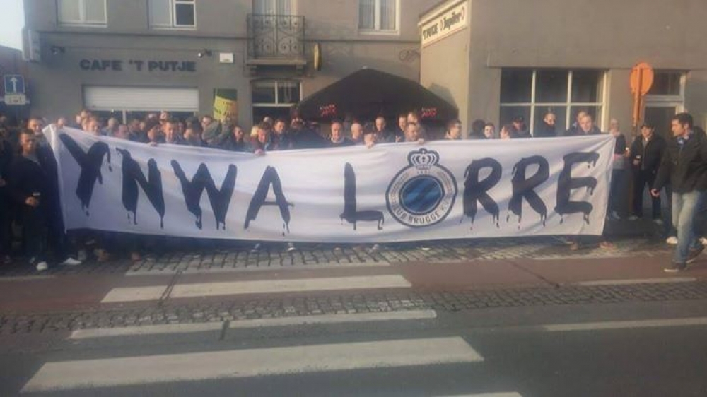 Il-partitarji bil-banner 'You Will Never Walk Alone - Lorre