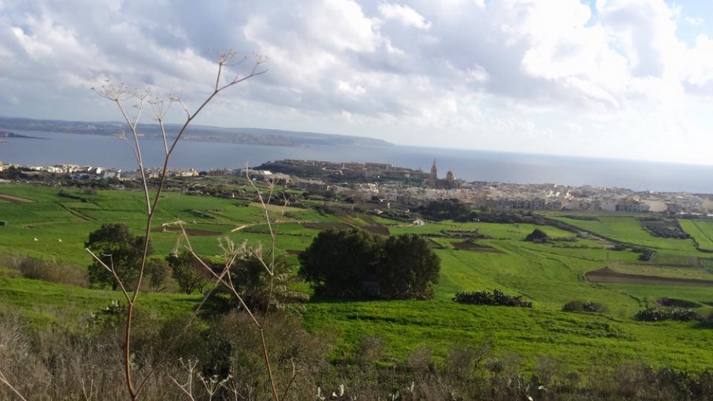 din hi x-xena li wieħed jista jara mill-Belveder li tista tintilef jekk jittella ħajt