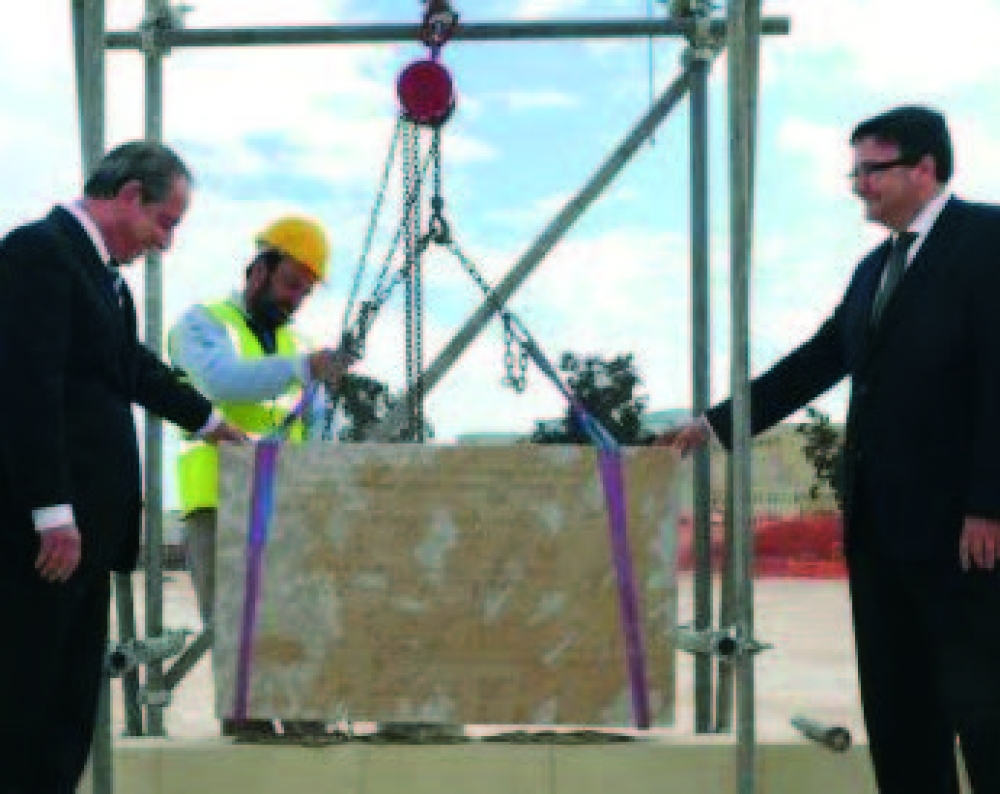 Lawrence Gonzi ipoġġi l-ewwel ġebla tal-Life Sciences Park