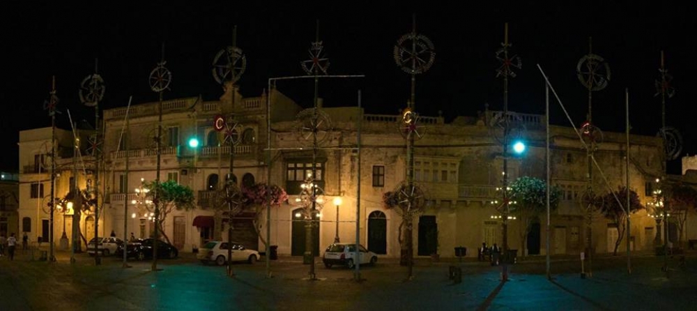 Kif kienet armata l-pjazza sal-bieraħ filgħaxija. ritratt: David Vassallo