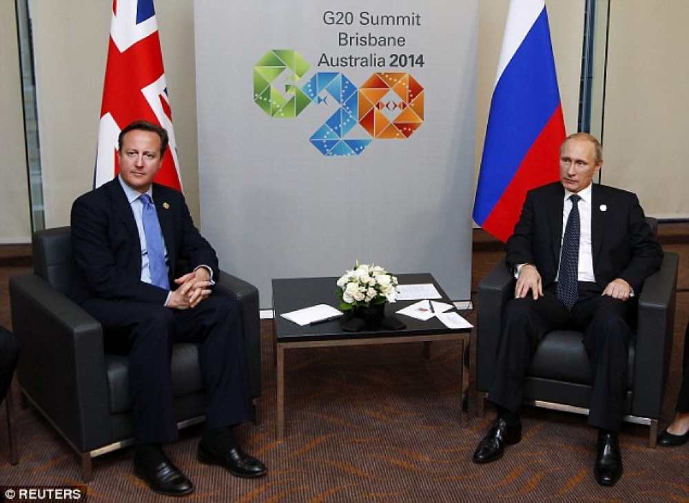 Putin telaq eżatt wara laqgħa sħuna ma' David Cameron
