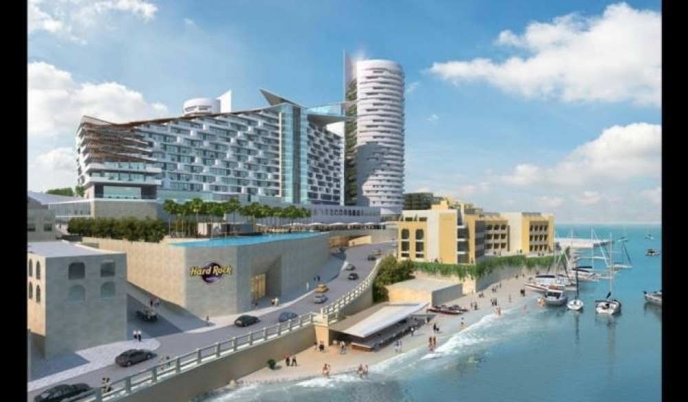 Dehra artistika tal-proġett fis-sit fejn kienet l-ITS f'San Ġiljan