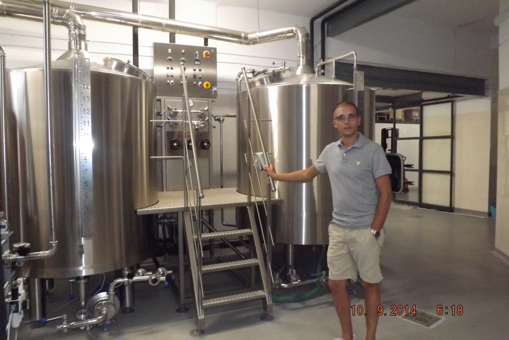 Samuele D'Imperio ta' 28 sena fil-birrerija l'state of the art' tiegħu fix-Xewkija Għawdex
