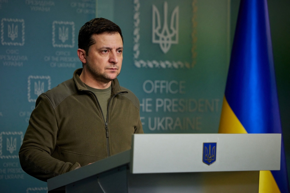 Il-President tal-Ukranja Volodymyr Zelensky