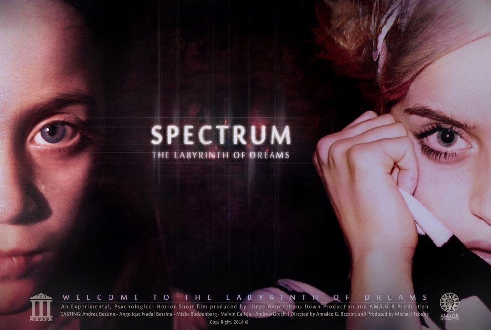 Poster għal ‘Spectrum’, film psikologiku qasir 
