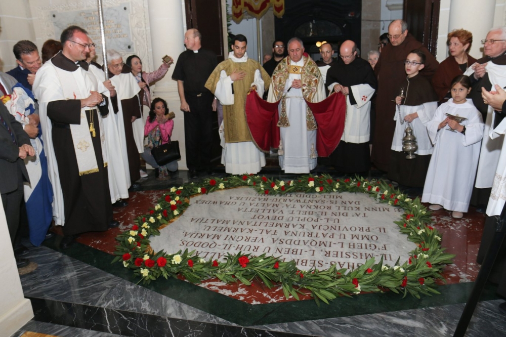 Ritratt: Carl Farrugia - L-inawgurazzjoni tal-paviment tal-Bażilika