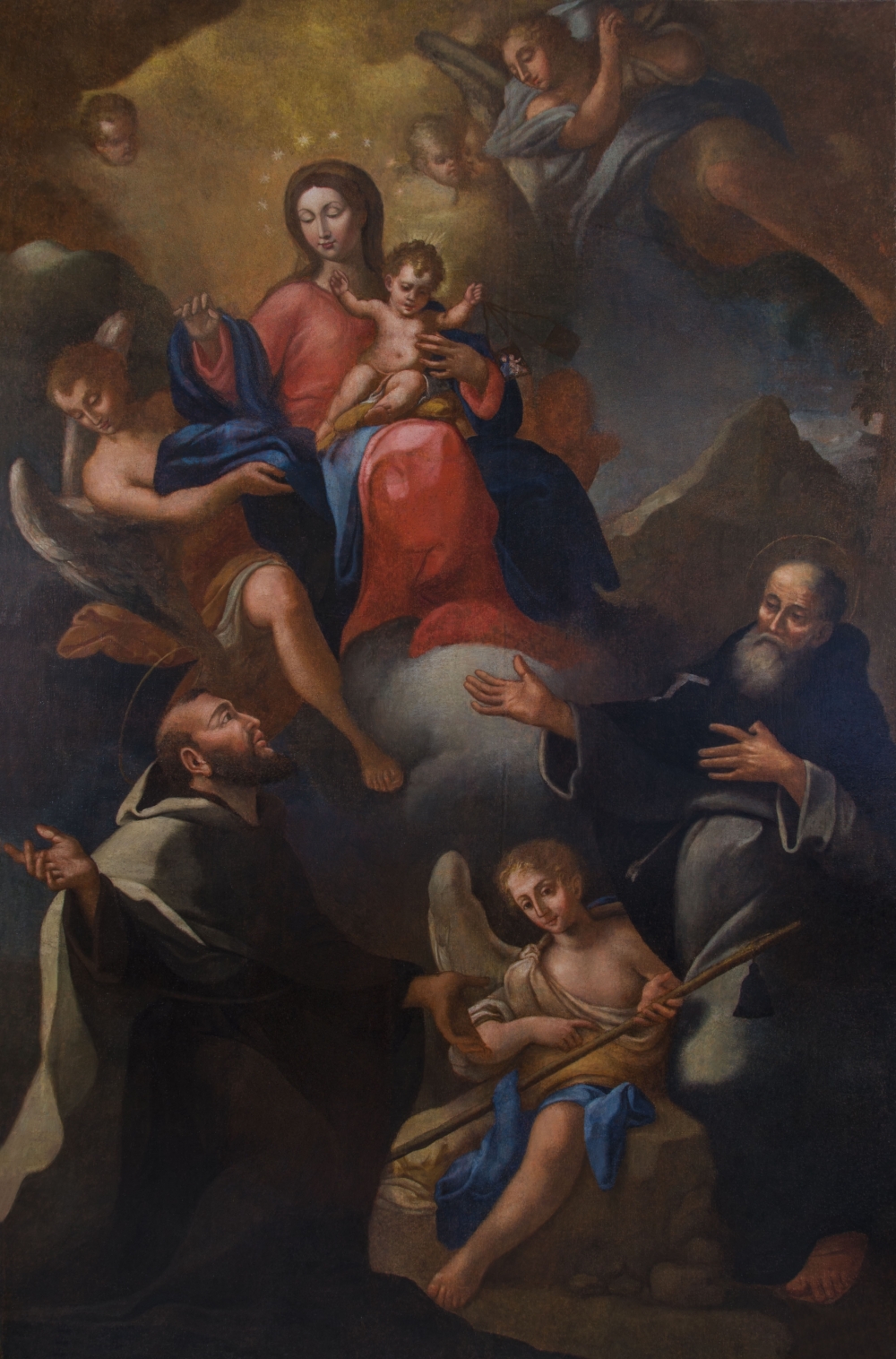 L-ewwel kwadru tal-Madonna tal-Karmnu fiż-Żurrieq