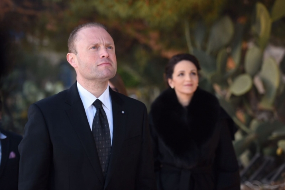 Il-PM Joseph Muscat u martu Michelle