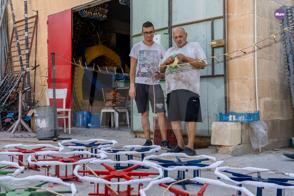 Eman Farrugia u Teddy Agius għaddejjin bil-ħidma