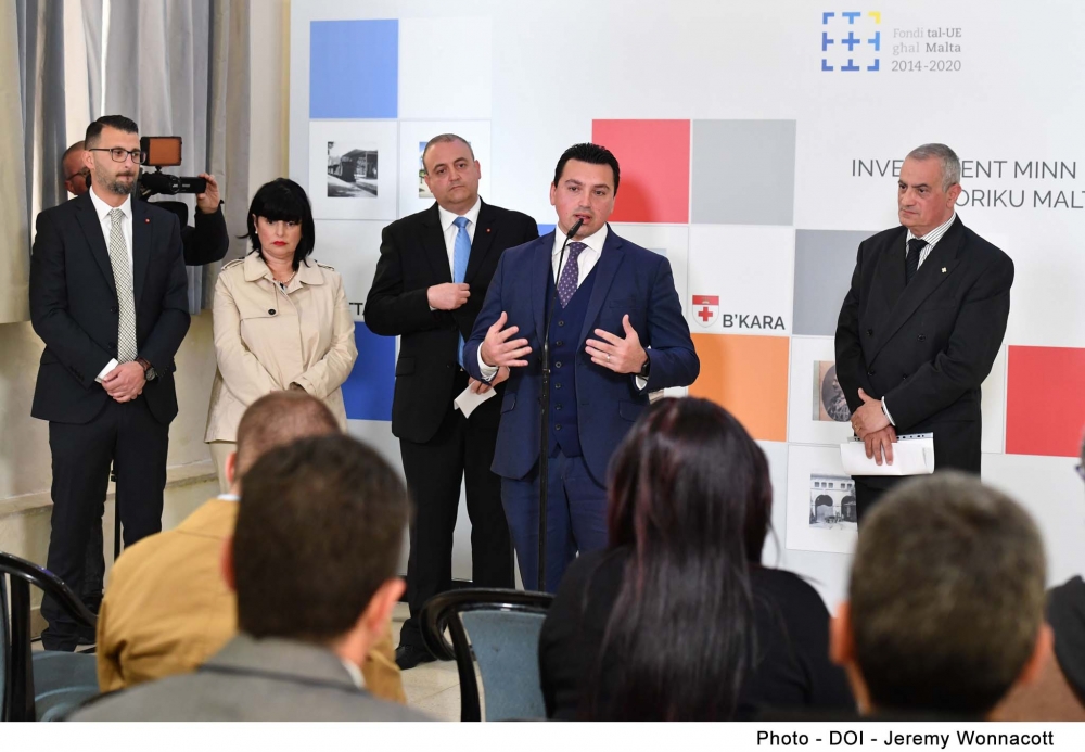 Is-Segretarju Parlamentari Aaron Farrugia jħabbar l-investiment