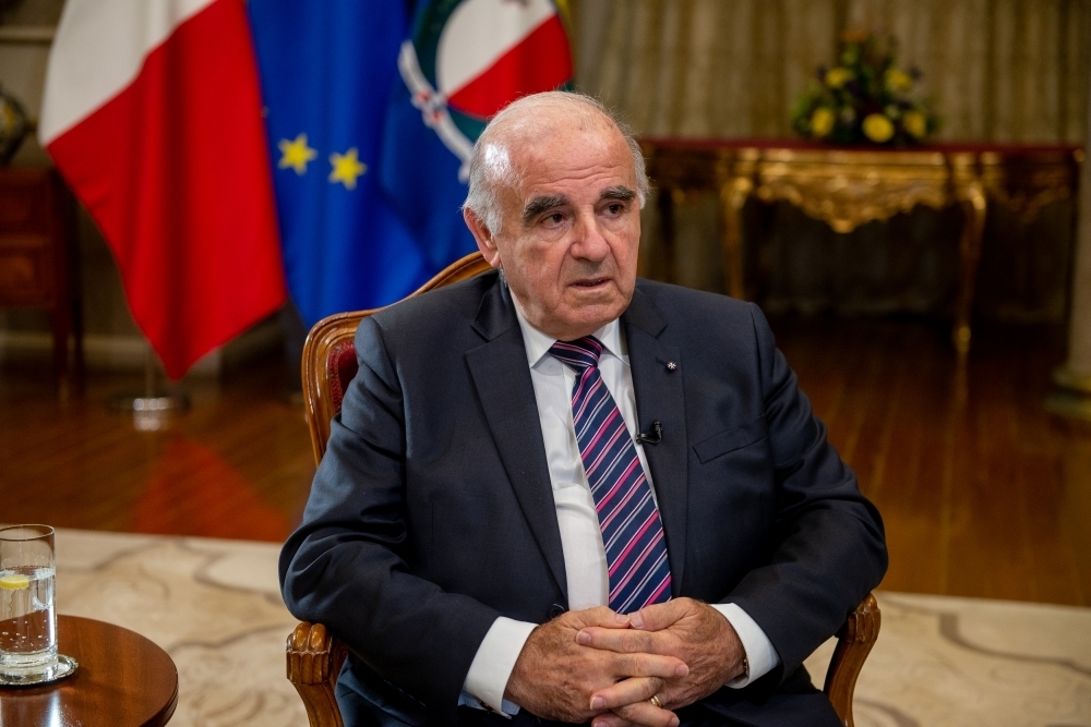 Il-President George Vella (ritratt: James Bianchi)