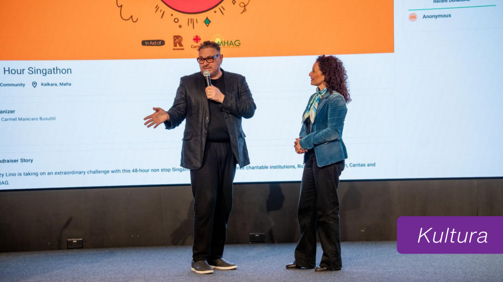 Ozzy Lino jħabbar Singathon ta’ 48 siegħa sabiex iqajjem kuxjenza dwar is-saħħa mentali