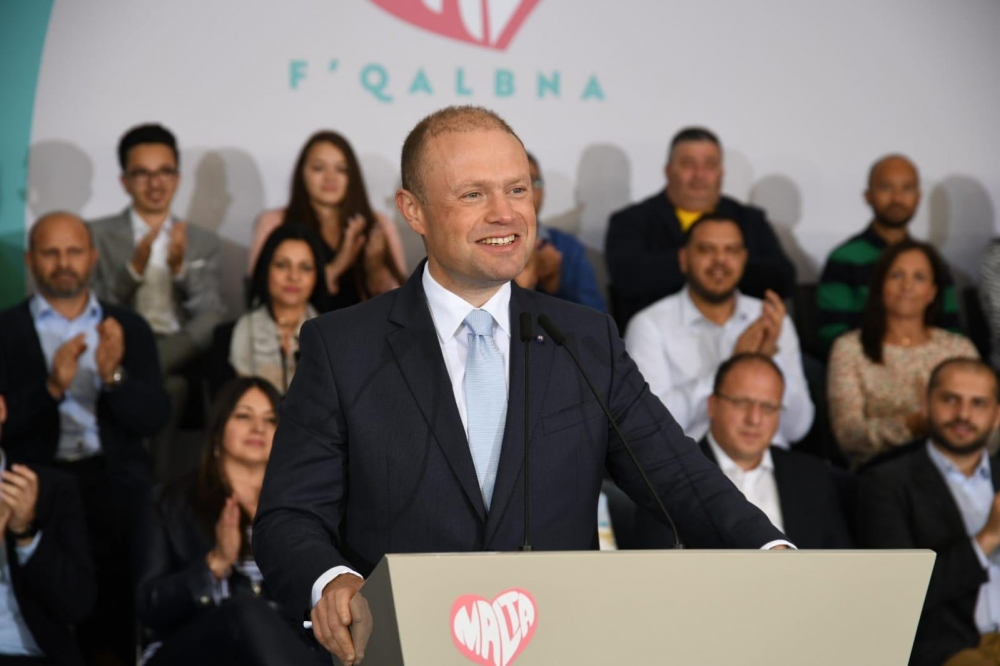 Il-PM u Mexxej Laburista Joseph Muscat