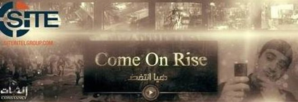 Messaġġ li ħareġ f’filmat maħruġ fuq sit ta’ probaganda tal-Istat Iżlamiku, bit-titlu ta’ 'Come on Rise', Isa ejja qumu, immirat għal 'dawk il-musulmani devoti kollha, biex jieħdu azzjoni fl-Istati Uniti u fl-Ewropa...'