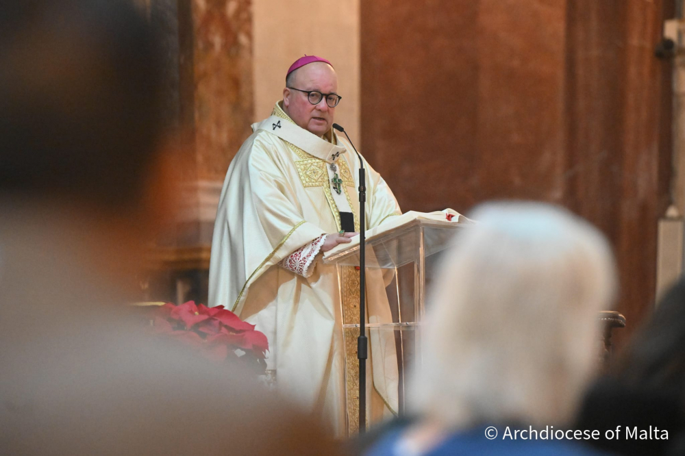 L-Arċisqof  jisħaq sabiex nħarsu lejn Malta Bħala ‘Art ħelwa’ mimlija bil-ħlewwa u ġentilezza'