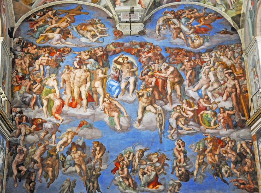 Il-pittura ta’ jum il-Ġudizzju fil-Kappella Sistina