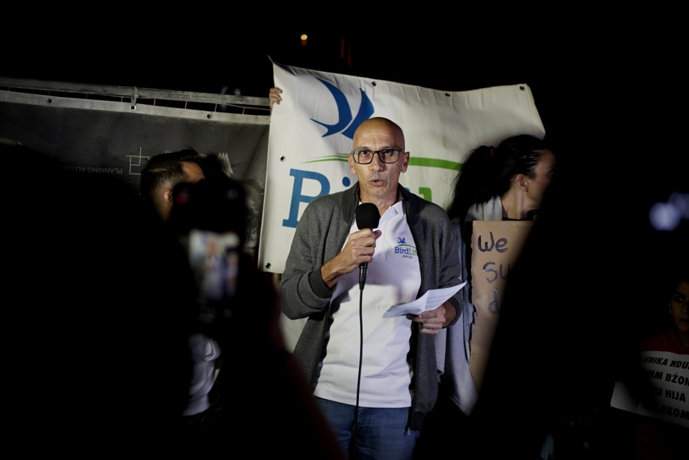 Mark Sultana, il-kap eżekuttiv ta' BirdLife Malta (Ritratt: Facebook)