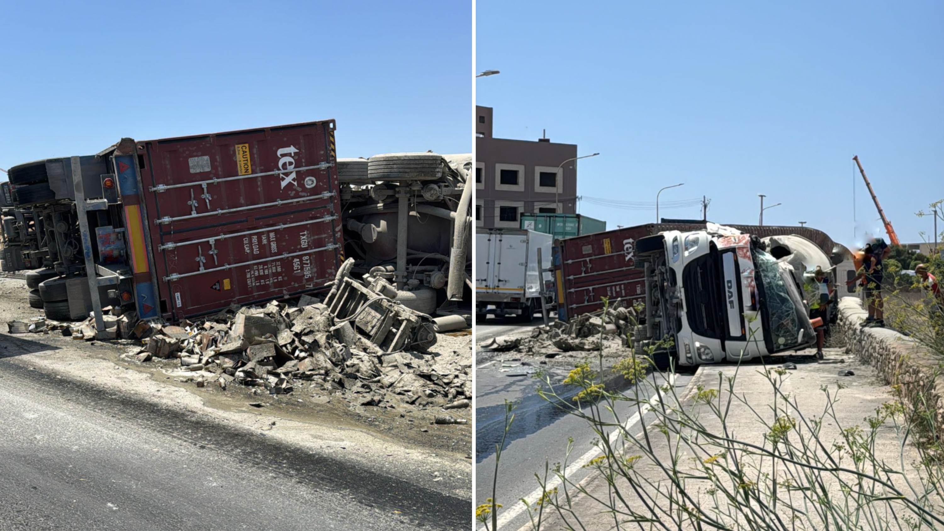 Ħabta bejn trailer u trakk tagħlaq Triq Ħal Far f’Birżebbuġa