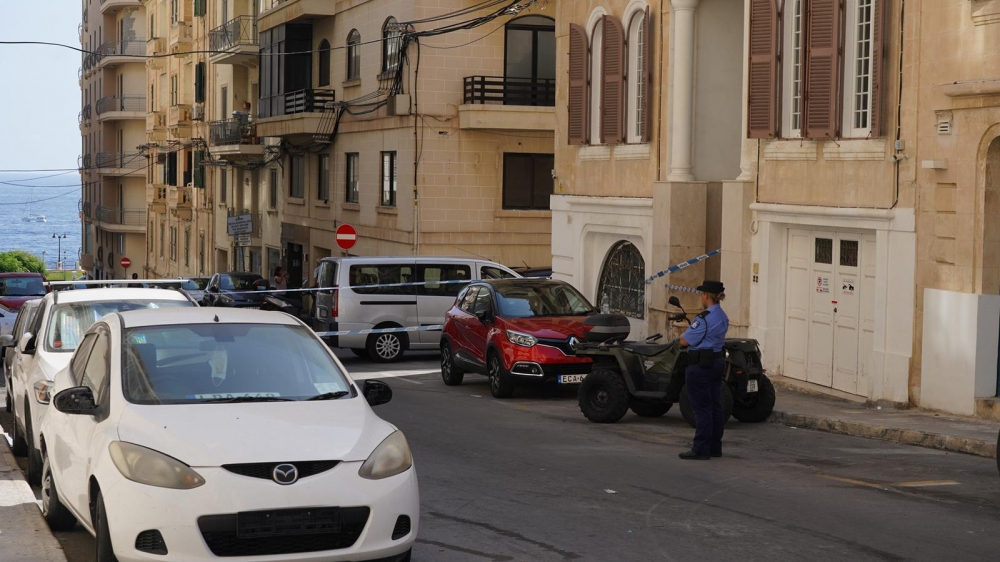 Is-sit tal-omiċidju f’Tas-Sliema ta’ Christian Pandolfino u Ivor Maciejowski.