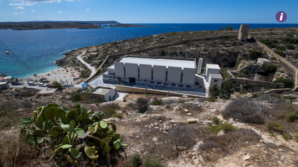 L-impjant tar-reverse osmosis f'Ħondoq ir-Rummien.