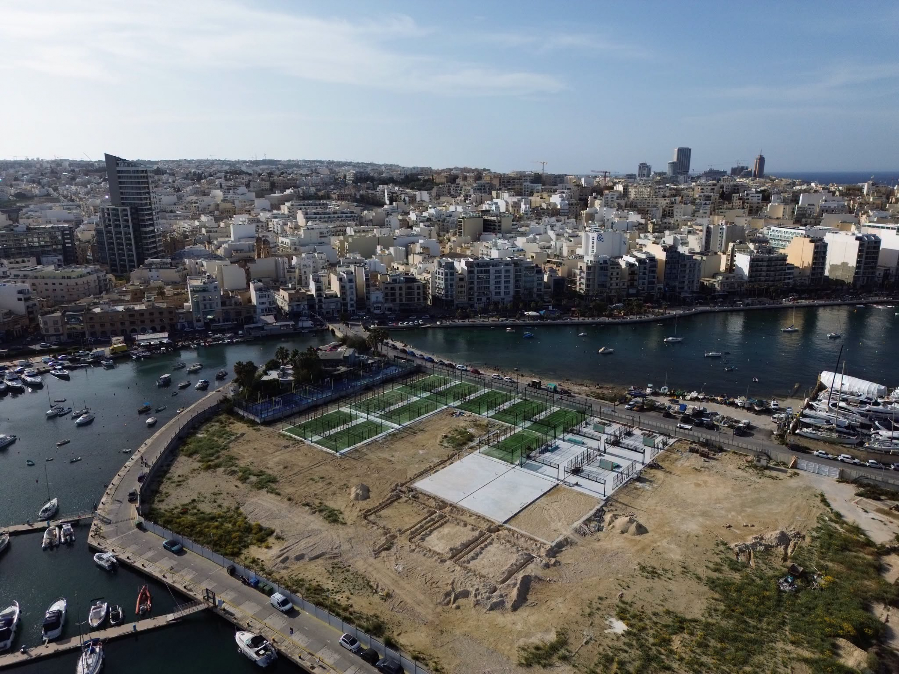 Tliet NGOs jappellaw kontra l-approvazzjoni ta’ 30 padel court f’Manoel Island