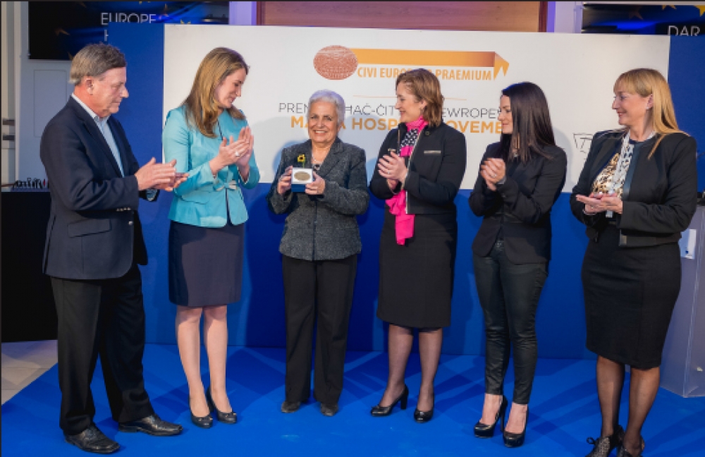 L-MEPs jippreżentaw il-Premju għaċ-Ċittadin 2014 lil Hospice Malta