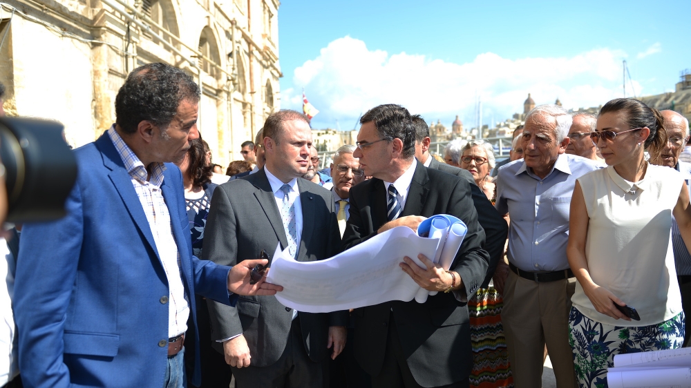 Il-Prim Ministru Muscat dalgħodu f'Bormla