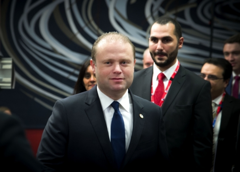 Il-PM Joseph Muscat (ritratt tal-Kunsill Ewropew)