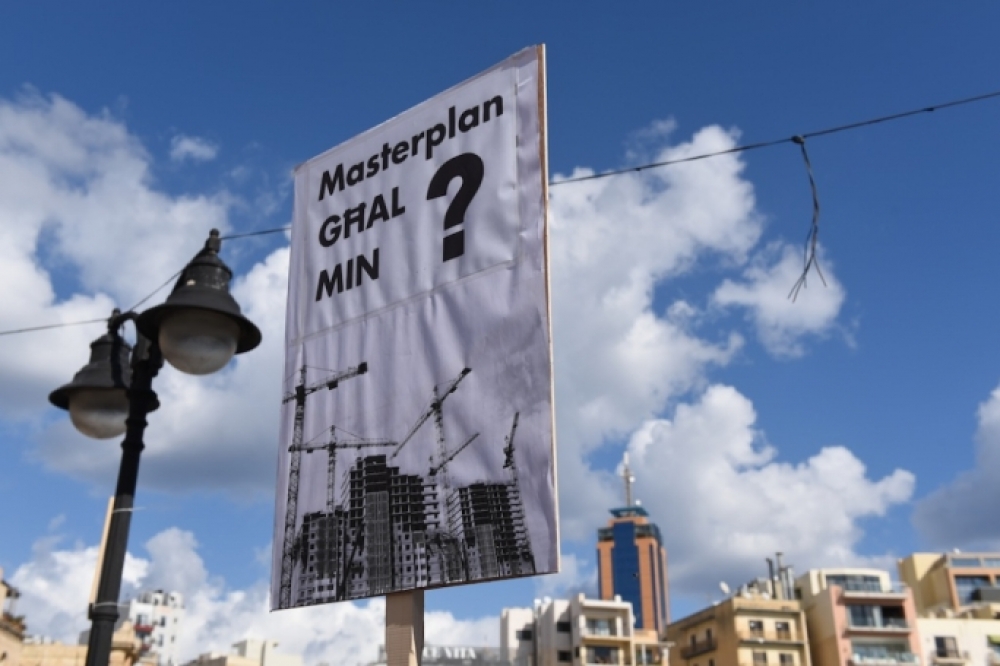 Il-Masterplan intlaqa’ b’ħafna opożizzjoni