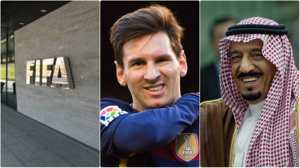 Membri tal-FIFA, Messi u r-Re tal-Arabja Sawdija b'kontijiet sigrieti fil-Panama