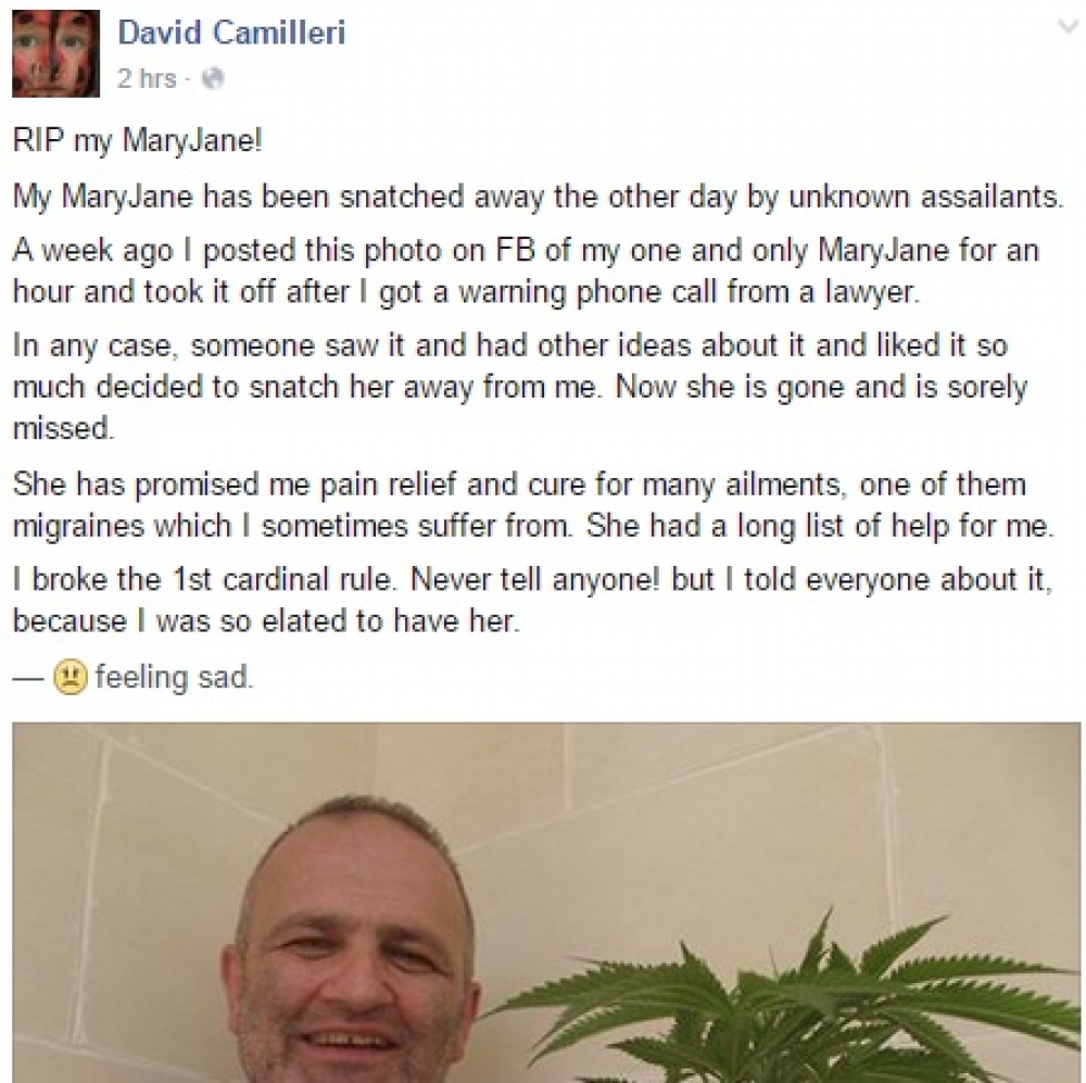 Dak li kiteb Camillleri fuq FB