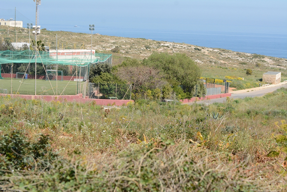 Il-Melita Grounds qrib fejn kien mixi l-istudent. Ritratt qarrejja