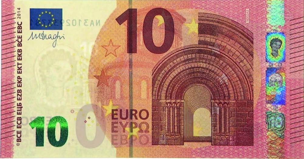 Il-karta tal-€10 se tidħol fiċ-ċirkolazzjoni t-Tlieta 23 ta' Settembru 2014