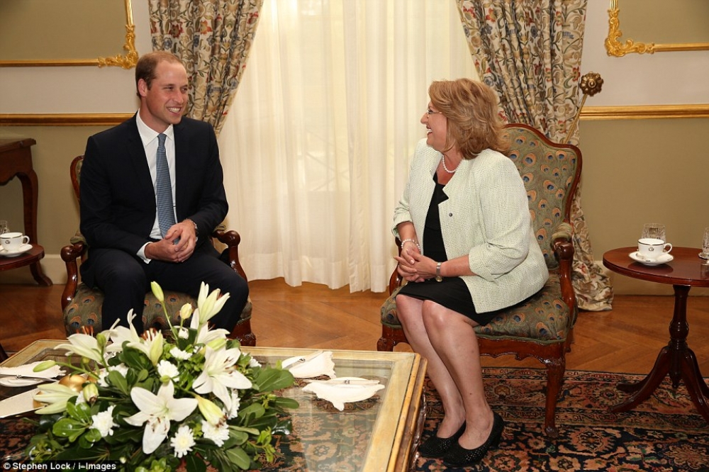 Marie Louise Coleiro Preca flimkien mal-Prinċep William