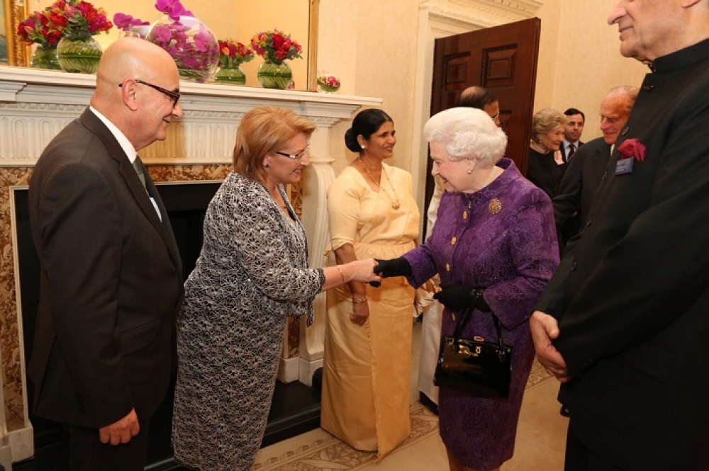 Il-President tiltaqgħa mar-Reġina