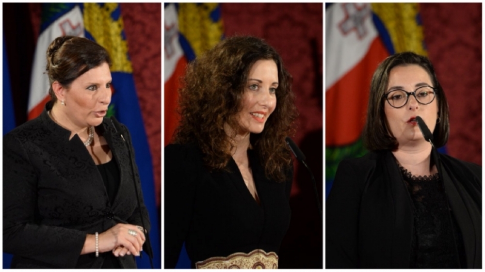 Il-Maġistrati l-ġodda waqt il-ġurament