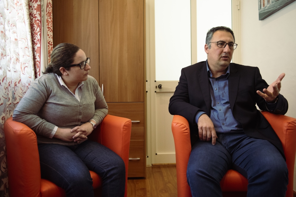 Frida Mangion (Acting Administrator) u Martin Saliba (Chairperson)