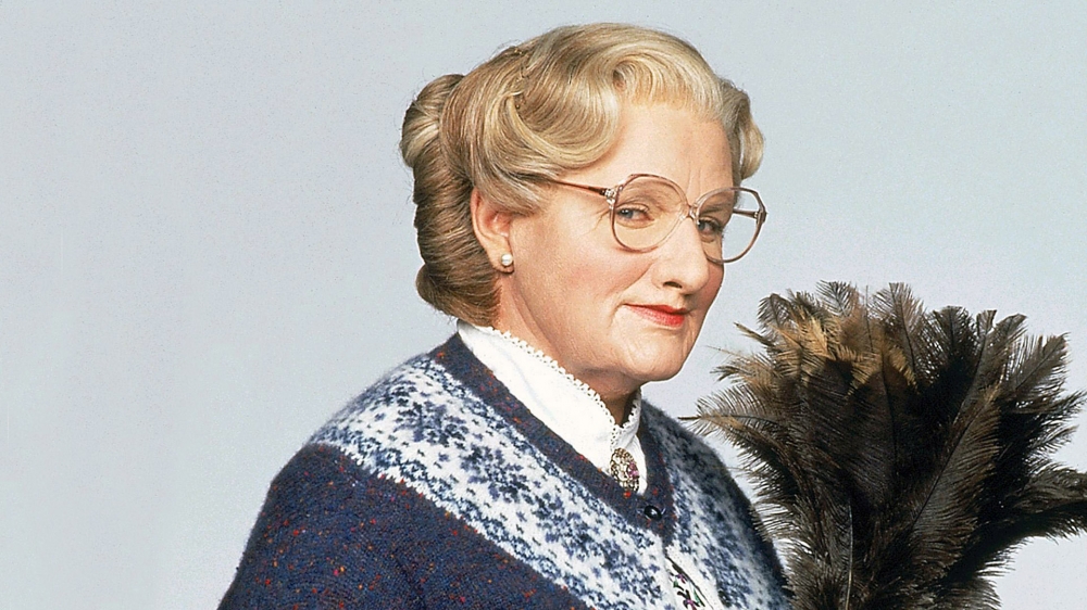 L-attur Robin Williams fil parti ta’ Mrs. Doubtfire 