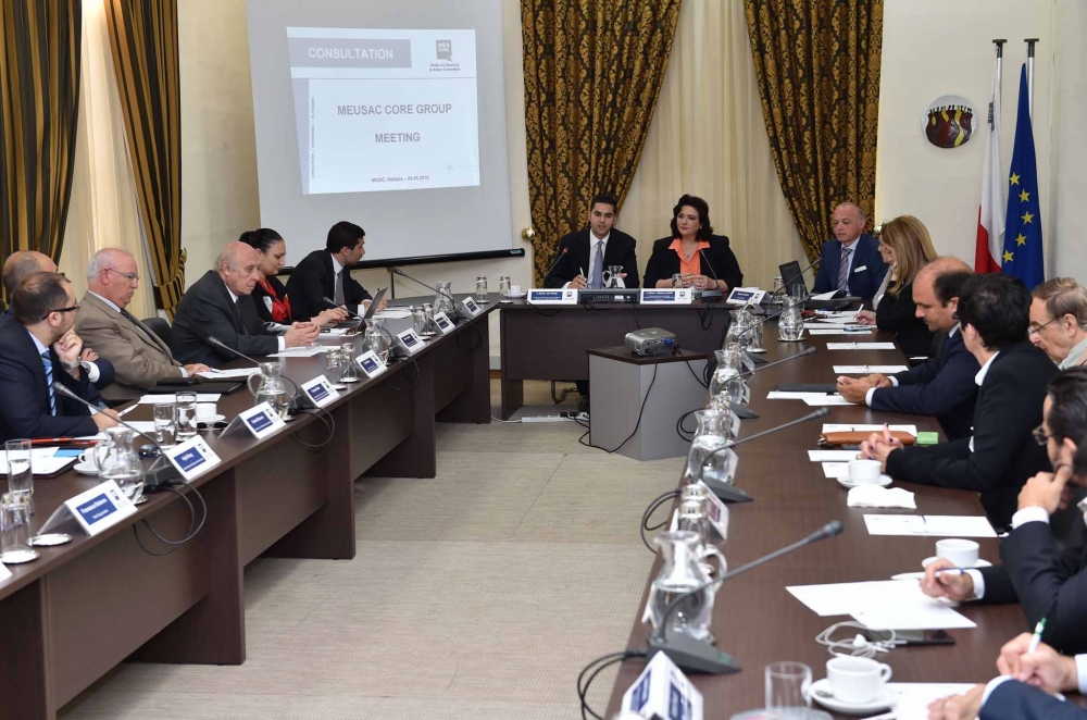  Is-Segretarju Parlamentari Ian Borg indirizza laqgħa tal-MEUSAC