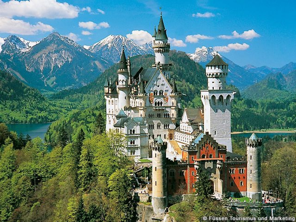 4.	Fussen u l-kastell Neuschwanstein 